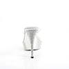 Fabulicious - ATHENA501 Mules with heel - White/Silver coloured Product image